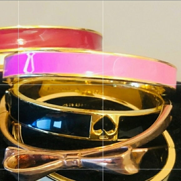 Kate Spade Rose Gold Love Note Bangle Bracelet - Picture 4 of 4